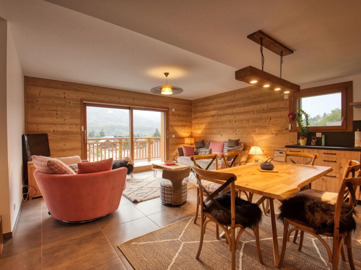 Appartement Familial Neuf Pres Du Village, 3 Chambres, Balcon Sud, Parking, Proche Ski-Bus, Samoens - Fr-1-642-80 Exterior foto